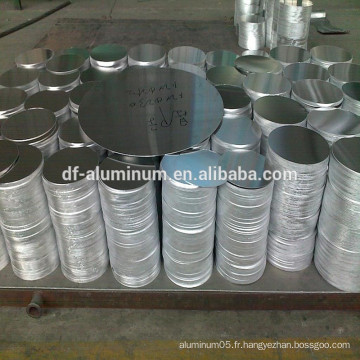 Cercle d&#39;aluminium en pot